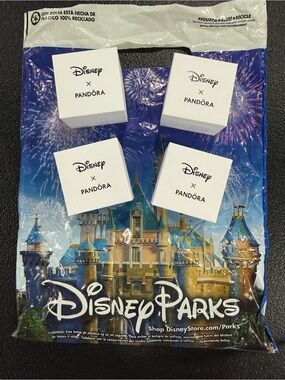 4 Disney Pandora Charm boxes